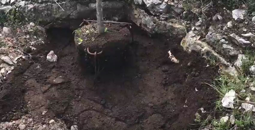 Use The GTI Stake System To Plant On Rock